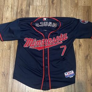 Joe Mauer Authentic Twins Jersey – Size 48